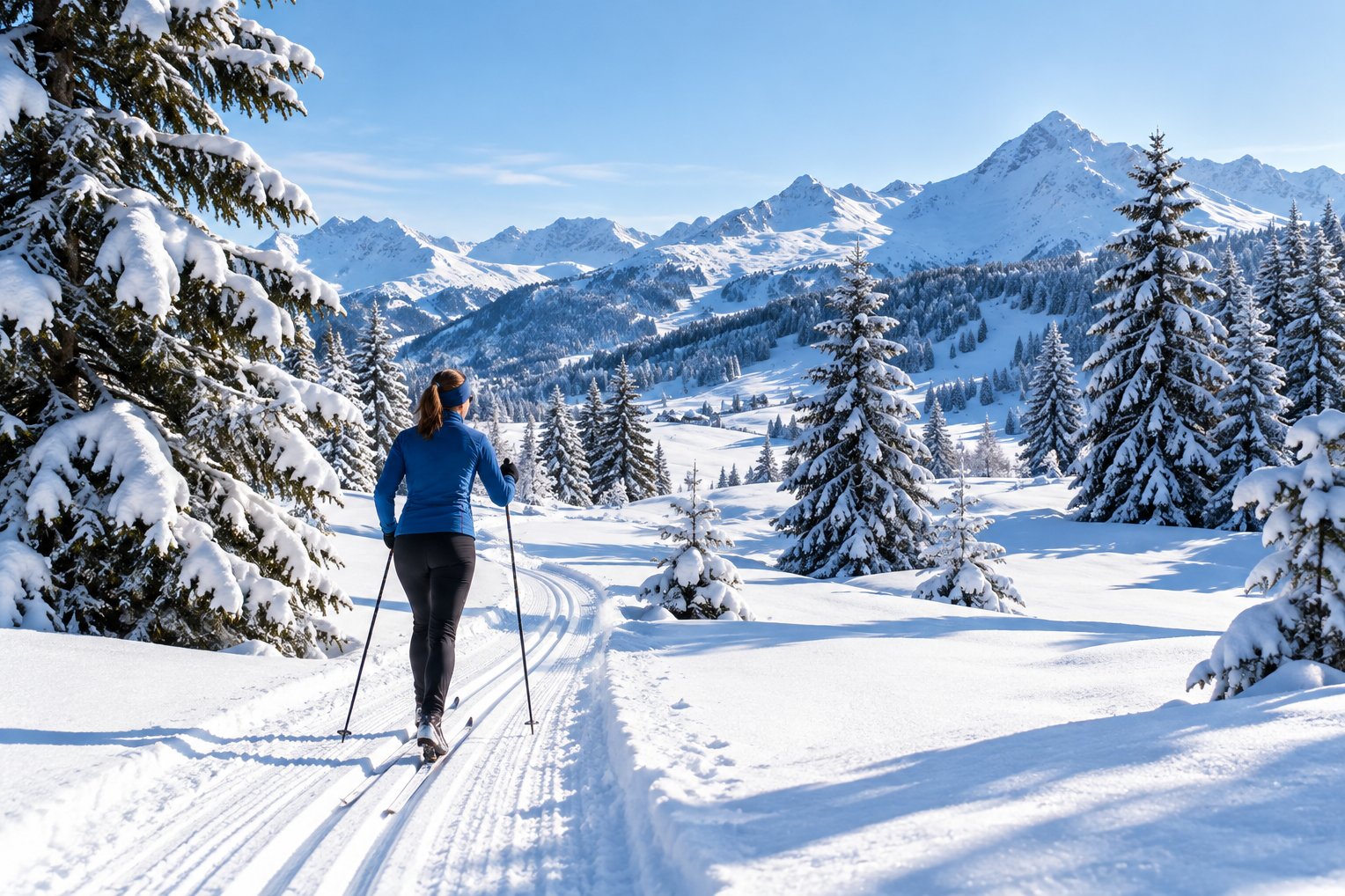Langlauf im Oberallgäu
